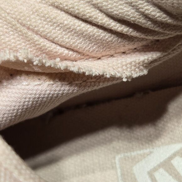 Vans Old Skool Womens 9.5 Mens 8 Pink Blush Canvas Monochrome Skateboard Shoe - Picture 13 of 14